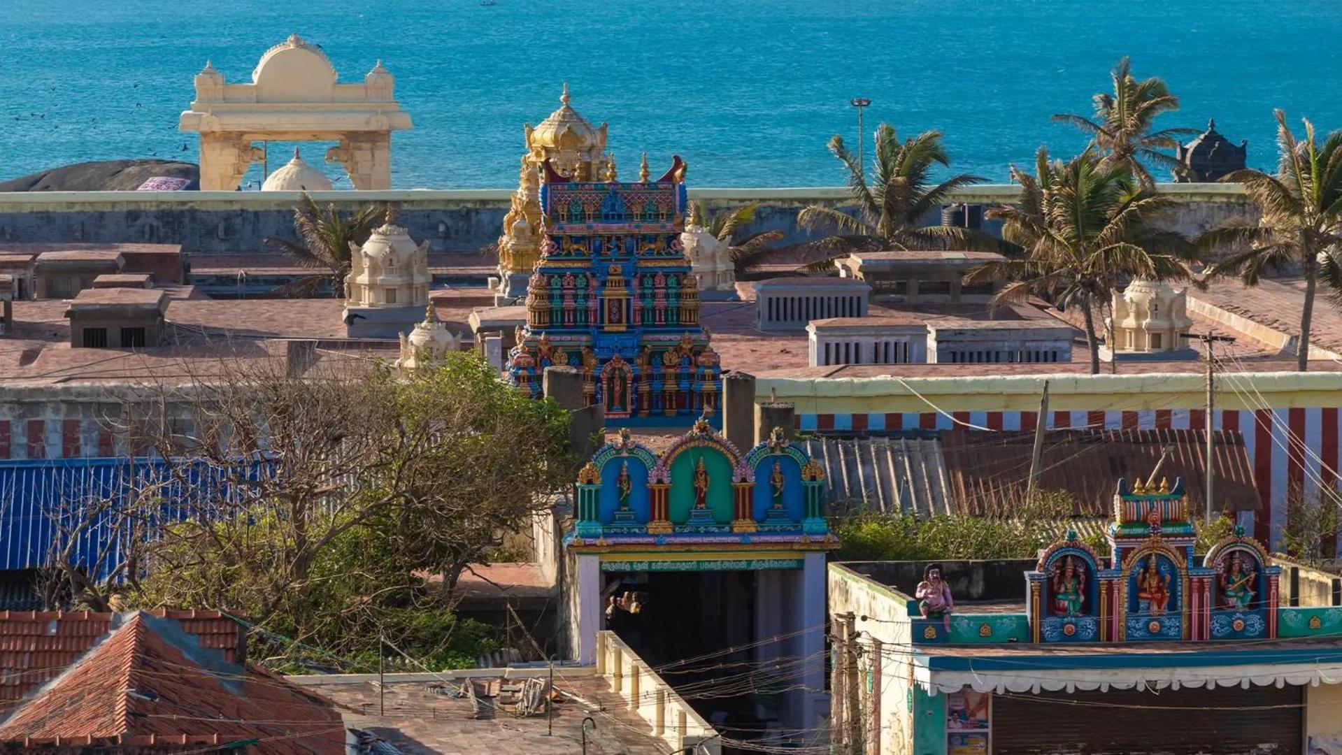 Tamizh Nest - தமிழ்க்குடில் Villa Kanyakumari Luaran gambar